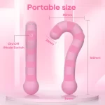 Caterpillar Vibrator Sex Toy Dual-Ended Design
