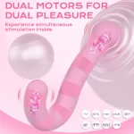 Caterpillar Vibrator Sex Toy Dual-Ended Design