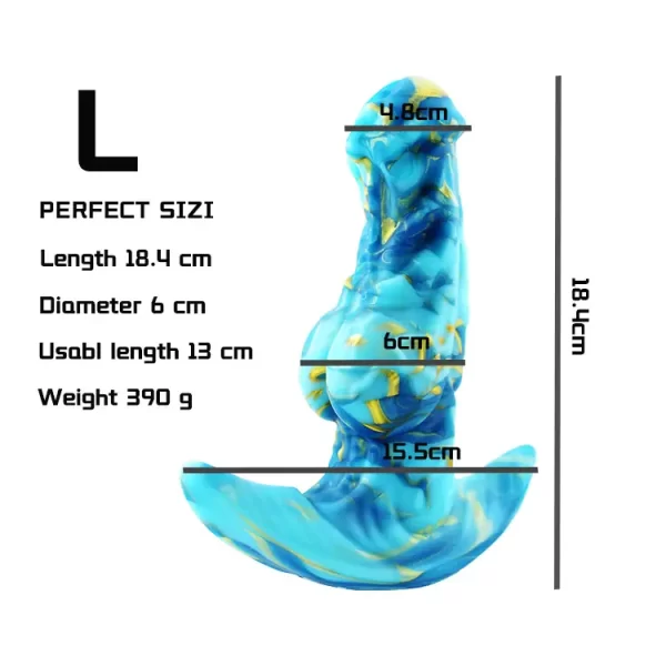 Blucifer - Horse Butt Plug 3 Sizes