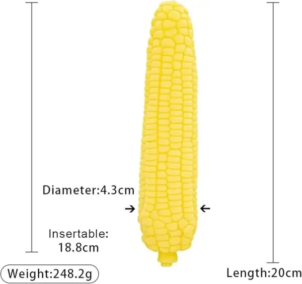 Corn Shaped Dildo - Handheld Design 12 Inches