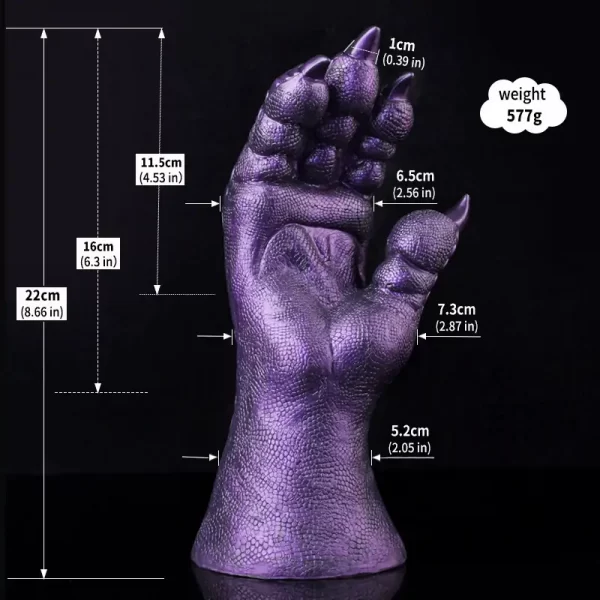 Dragon Claw - Ultra Realistic Dildo 8 Inches