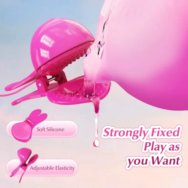 Elle - Big Boobs Nipple Clamps