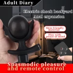 Flower - Inflatable Butt Plug Electric Shock Design