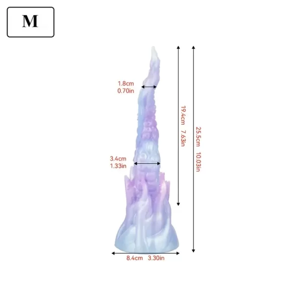 Glacial Behemoth - Long Tentacle Dildo 12 Inches