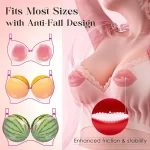 Gloss Lip - Sexy Nipple Clamp With App