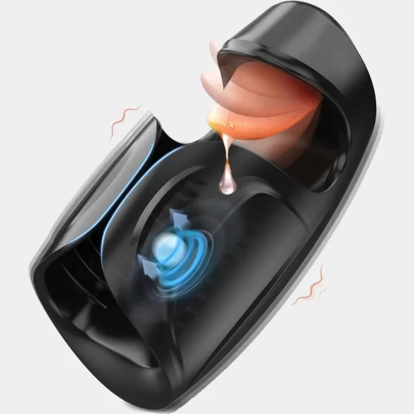 Glossa - Lickety Split Vibrating Automatic Masturbator