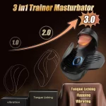 Glossa - Lickety Split Vibrating Automatic Masturbator