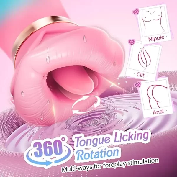 Hungry Sucker - Soft Tongue Vibrator