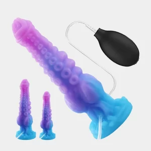 Kraken Dildo With Ejaculation Feature 9 Inches
