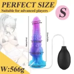 Kraken Dildo With Ejaculation Feature 9 Inches