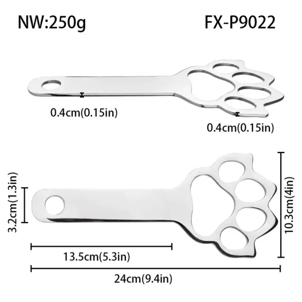 My Slut - Metal Paddle Bdsm Series