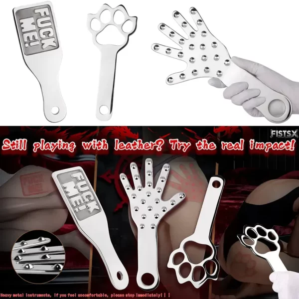My Slut - Metal Paddle Bdsm Series