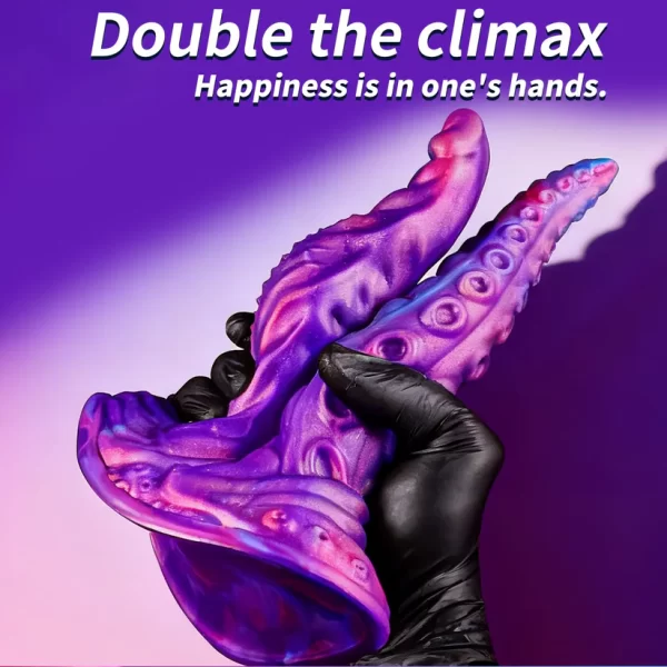 Ocellus - Double Penetration Tentacle Dildo 8 Inches