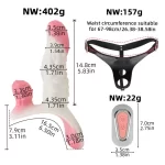 Pearl - Double Dildo Strap on With Vibration