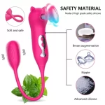 Pink Kitty Bullet Vibrator Suction and Vibration
