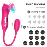 Pink Kitty Bullet Vibrator Suction and Vibration