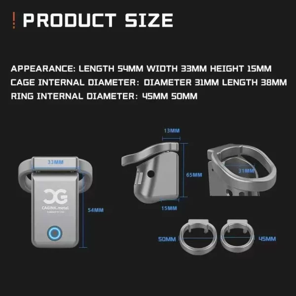 Qiui Full Metal Cock Cage Gen 3