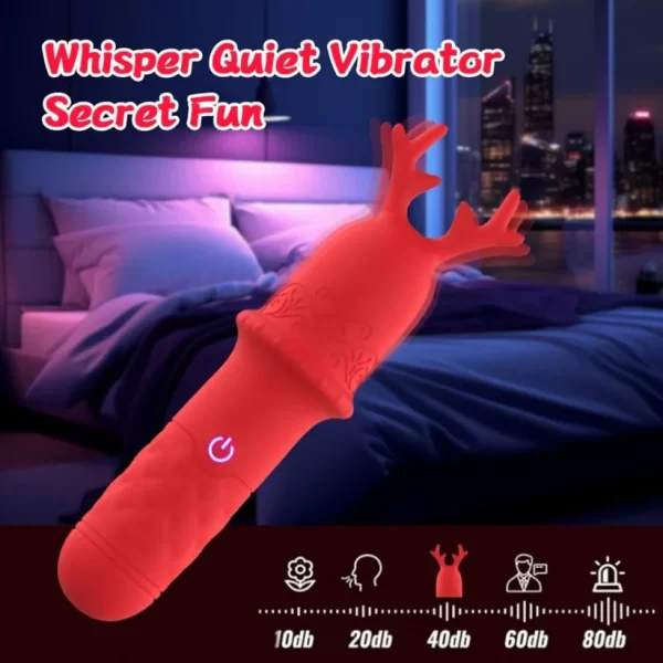 Reindeer  - Christmas Vibrator Whisper-Quiet