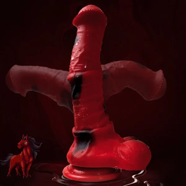 Rusty - Red Horse Dildo 3 Sizes