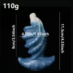 Seahorse Butt Plug Spiral Design 4.5 Inches