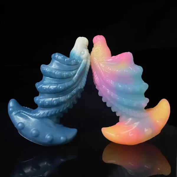Seahorse Butt Plug Spiral Design 4.5 Inches