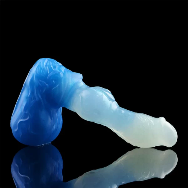 Snow - Direwolf Dildo Premium Silicone 8 Inches
