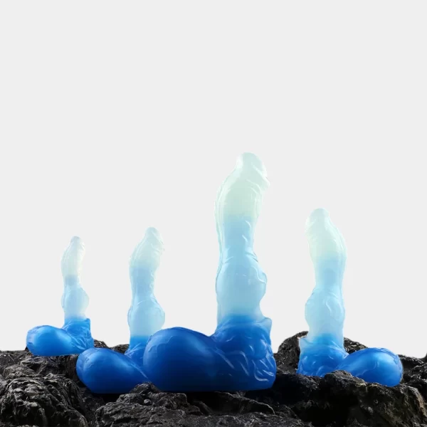 Snow - Direwolf Dildo Premium Silicone 8 Inches