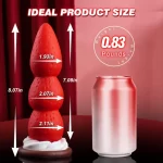 Strawberry - Dildo Anal Beads 8 Inches