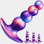 Anchor T - Large Silicone Anal Beads