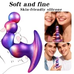 Anchor T - Large Silicone Anal Beads