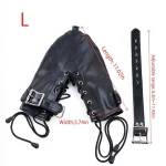 Anesidora Hand Restraint Gloves Pu Leather
