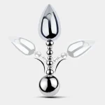 Anesidora Metal Bendable Butt Plug 3 Sizes