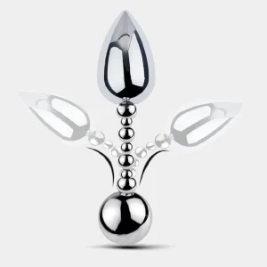 Anesidora Metal Bendable Butt Plug 3 Sizes