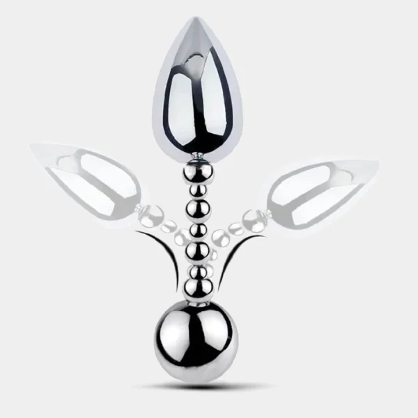 Anesidora Metal Bendable Butt Plug 3 Sizes