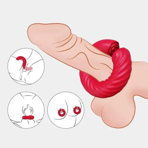 Anesidora Rotating Cock Ring - Multi-Use