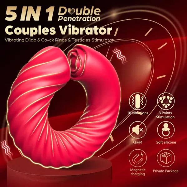 Anesidora Rotating Cock Ring - Multi-Use