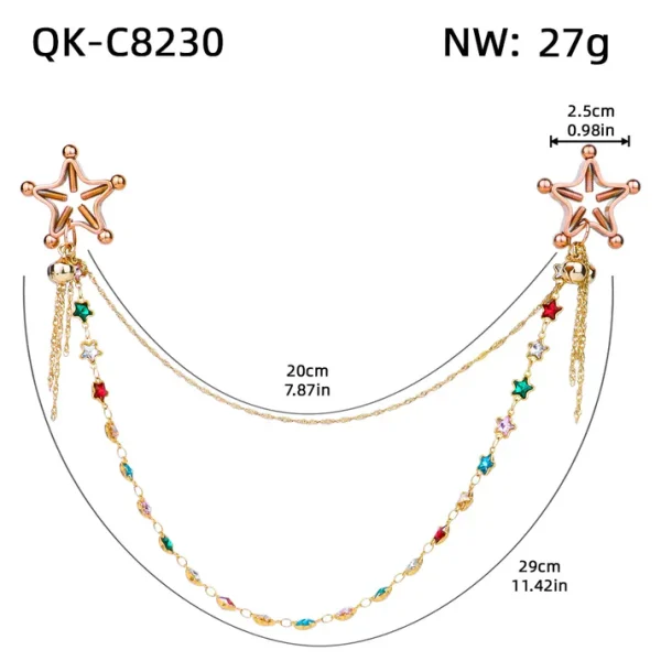Jewelry Nipple Clamps With Chain
