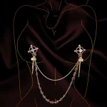 Jewelry Nipple Clamps With Chain