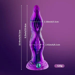 Bemmon - Creature Purple Dildo 10 Inches