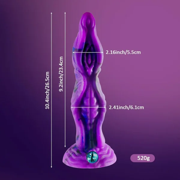 Bemmon - Creature Purple Dildo 10 Inches