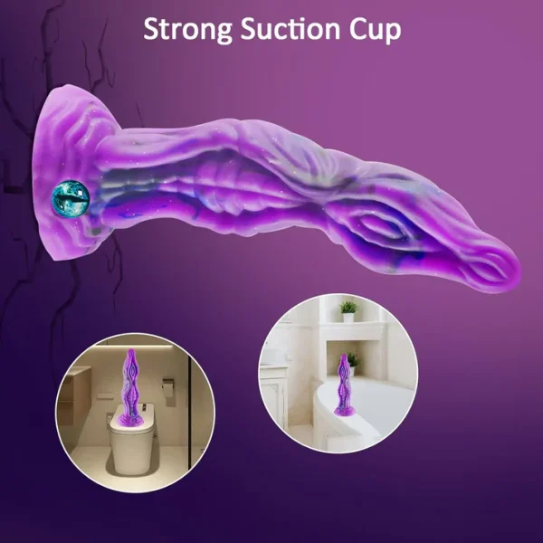 Bemmon - Creature Purple Dildo 10 Inches