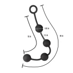 Cannonball - Large Pull up Anal Beads