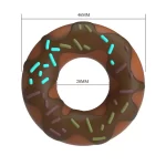 Choco Donut  - Cute Silicone Cock Ring