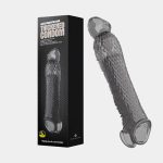 Cobra - Transparent Snake Textured Penis Sleeve