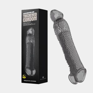 Cobra - Transparent Snake Textured Penis Sleeve