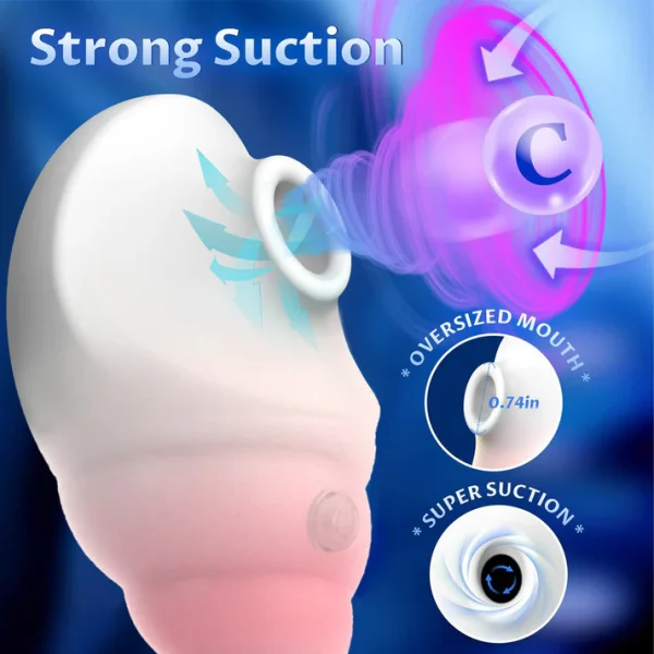Conch Vibartor - Strong Clit Sucking