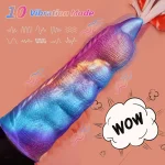 Demon Claw - Fisting Vibrating Silicone Dildo 5.3 Inches