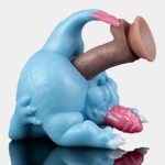 Dino Maw Blue Fantasy Masturbator Toy