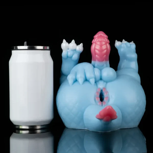 Dino Maw Blue Fantasy Masturbator Toy