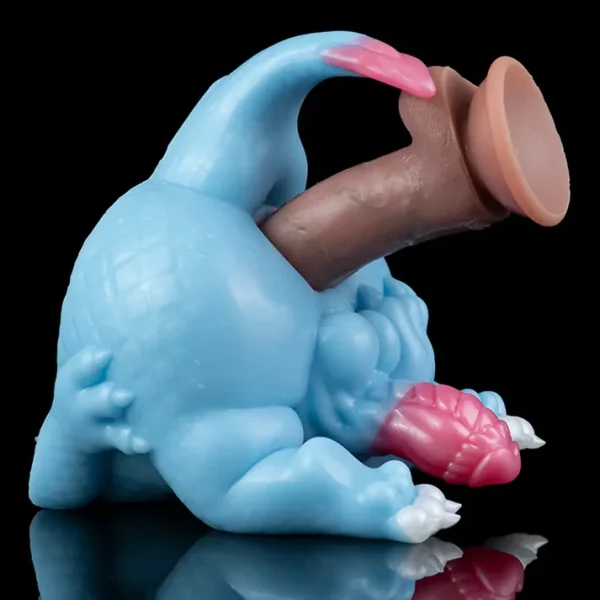 Dino Maw Blue Fantasy Masturbator Toy